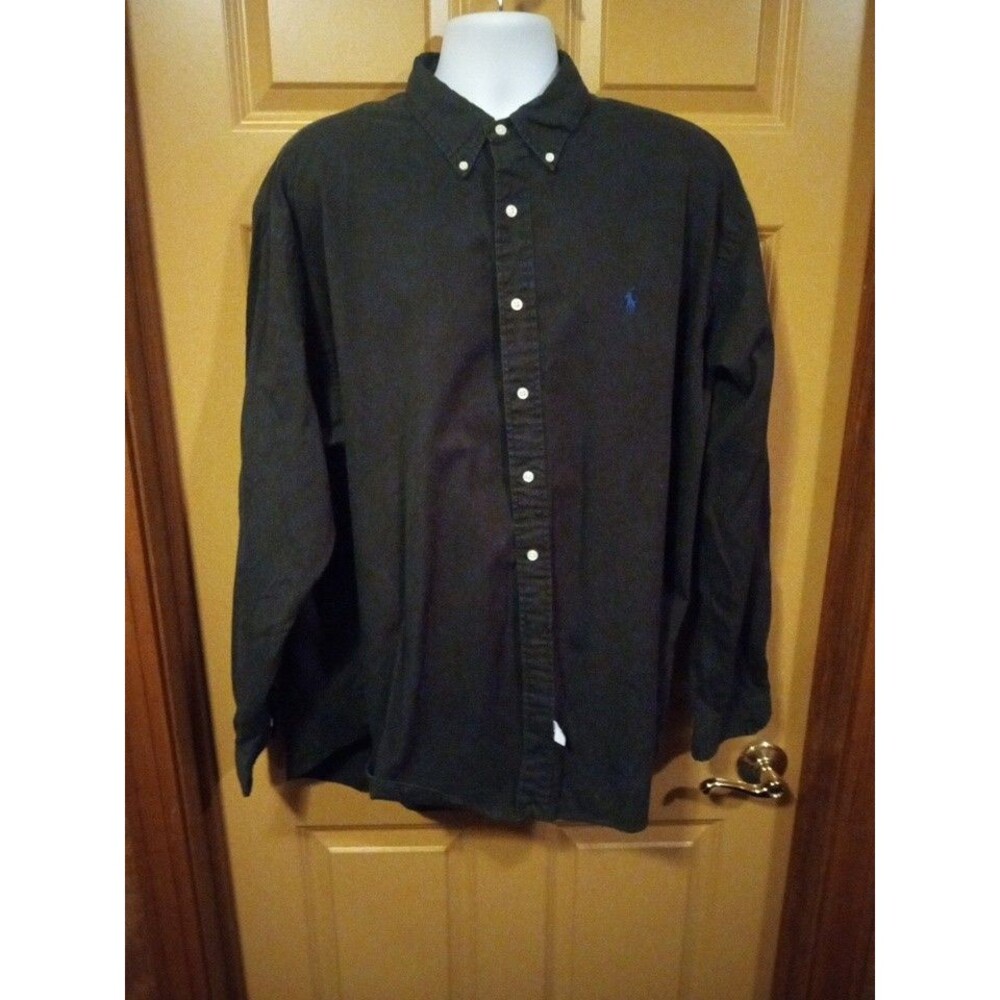 Polo Ralph Lauren Black Size XXL Button Down Shirt